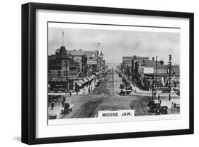 Moose Jaw, Saskatchewan, Canada, C1920S-null-Framed Giclee Print