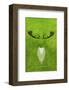 Moose - Jethro Wilson Contemporary Wildlife Print-Jethro Wilson-Framed Giclee Print