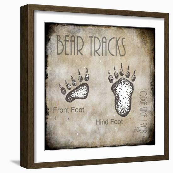 Moose Lodge 2 - Bear Tracks 2-LightBoxJournal-Framed Giclee Print