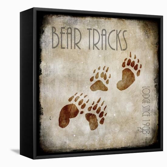 Moose Lodge 2 - Bear Tracks-LightBoxJournal-Framed Stretched Canvas