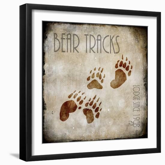 Moose Lodge 2 - Bear Tracks-LightBoxJournal-Framed Premium Giclee Print