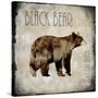 Moose Lodge 2 - Black Bear-LightBoxJournal-Stretched Canvas