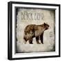 Moose Lodge 2 - Black Bear-LightBoxJournal-Framed Giclee Print