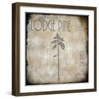 Moose Lodge 2 - Lodge Pole 3-LightBoxJournal-Framed Giclee Print