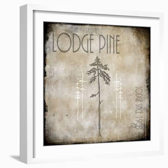 Moose Lodge 2 - Lodge Pole 3-LightBoxJournal-Framed Giclee Print