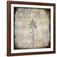 Moose Lodge 2 - Lodge Pole 3-LightBoxJournal-Framed Giclee Print