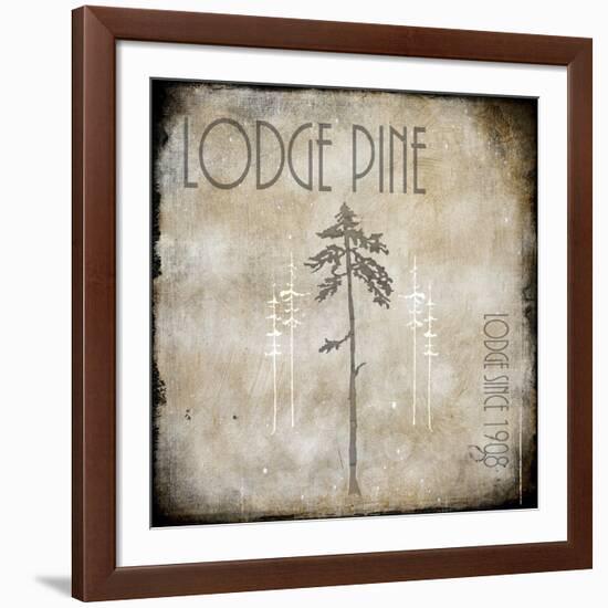 Moose Lodge 2 - Lodge Pole 3-LightBoxJournal-Framed Giclee Print