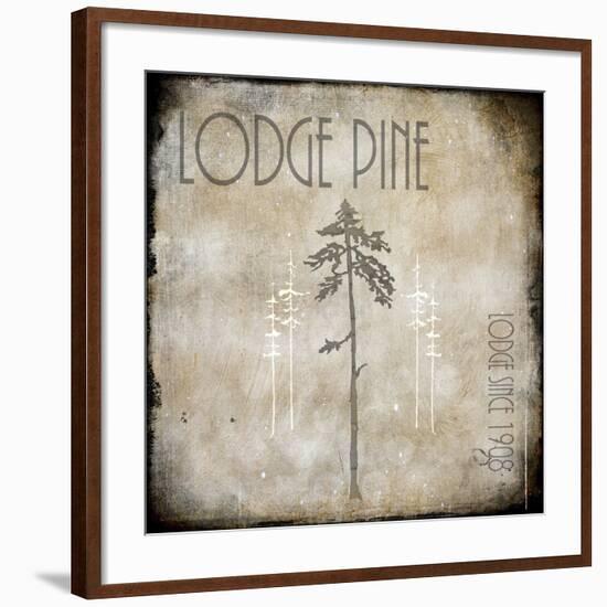 Moose Lodge 2 - Lodge Pole 3-LightBoxJournal-Framed Giclee Print