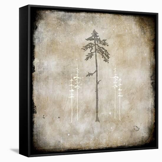 Moose Lodge 2 - Lodge Pole-LightBoxJournal-Framed Stretched Canvas