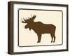 Moose Lodge Art-Joanne Paynter Design-Framed Giclee Print