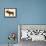 Moose Lodge Art-Joanne Paynter Design-Framed Stretched Canvas displayed on a wall