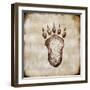 Moose Lodge - Bear Track-LightBoxJournal-Framed Premium Giclee Print