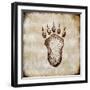 Moose Lodge - Bear Track-LightBoxJournal-Framed Premium Giclee Print