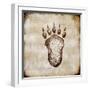 Moose Lodge - Bear Track-LightBoxJournal-Framed Premium Giclee Print