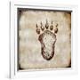 Moose Lodge - Bear Track-LightBoxJournal-Framed Giclee Print