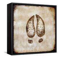 Moose Lodge - Moose Track-LightBoxJournal-Framed Stretched Canvas