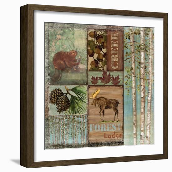 Moose Lodge-Paul Brent-Framed Art Print