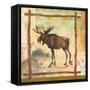 Moose Nature-Walter Robertson-Framed Stretched Canvas