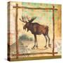 Moose Nature-Walter Robertson-Stretched Canvas
