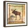 Moose Nature-Walter Robertson-Framed Art Print