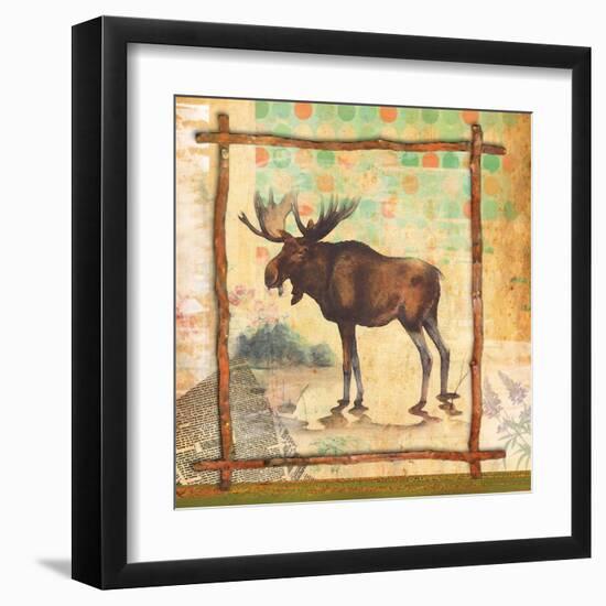 Moose Nature-Walter Robertson-Framed Art Print