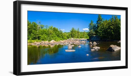 Moose River in the Adirondack Mountains, New York State, USA-null-Framed Photographic Print