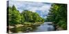 Moose River in the Adirondack Mountains, New York State, USA-null-Stretched Canvas