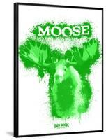 Moose Spray Paint Green-Anthony Salinas-Framed Poster