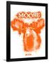 Moose Spray Paint Orange-Anthony Salinas-Framed Poster