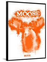 Moose Spray Paint Orange-Anthony Salinas-Framed Poster