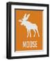 Moose White-NaxArt-Framed Art Print