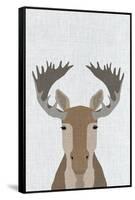 Moose-Annie Bailey Art-Framed Stretched Canvas