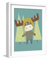 Moose-Rachel Gresham-Framed Giclee Print