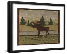 Moose-Robin Betterley-Framed Giclee Print