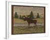 Moose-Robin Betterley-Framed Giclee Print