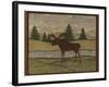 Moose-Robin Betterley-Framed Giclee Print