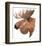 Moose-Jeannine Saylor-Framed Art Print