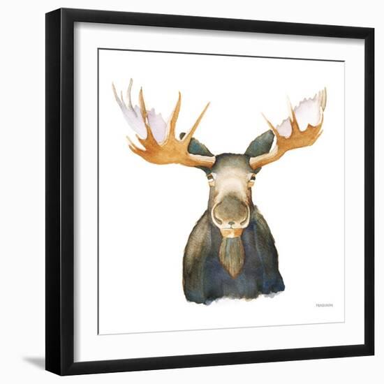 Moose-Kathy Ferguson-Framed Art Print