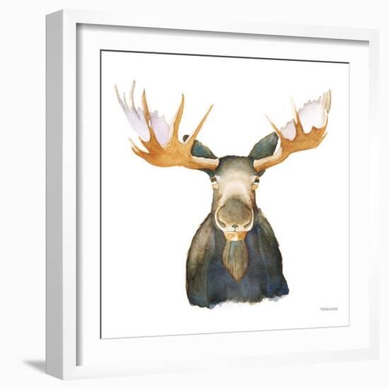 Moose-Kathy Ferguson-Framed Art Print