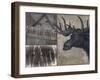 Moose-null-Framed Giclee Print