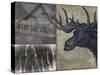 Moose-null-Stretched Canvas