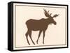 Moose-Crockett Collection-Framed Stretched Canvas