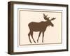 Moose-Crockett Collection-Framed Giclee Print