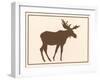 Moose-Crockett Collection-Framed Giclee Print