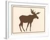 Moose-Crockett Collection-Framed Giclee Print