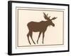 Moose-Crockett Collection-Framed Giclee Print