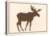 Moose-Crockett Collection-Stretched Canvas