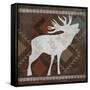 Moose-Erin Clark-Framed Stretched Canvas