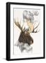 Moose-Barbara Keith-Framed Giclee Print