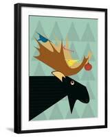 Moose-Marie Sansone-Framed Giclee Print